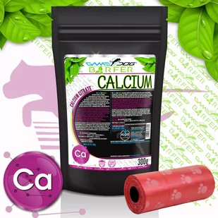 Game Dog Witaminy suplementy dla psów Game Dog BARFER Calcium 300g woreczki na odchody GD-BARFER-CALCIUM-300G - Suplementy i witaminy dla psów - miniaturka - grafika 1