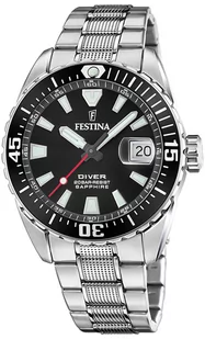 Zegarek Zegarek Festina F20669-3 The Originals Diver - Zegarki męskie - miniaturka - grafika 1