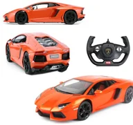Zabawki zdalnie sterowane - Coil samochód zdalnie sterowany lamborghini coupe na pilota auto rc 1: 10 orange - miniaturka - grafika 1