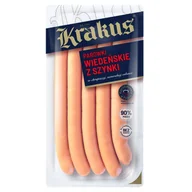 Pasztet i przetwory mięsne - Parówki Wiedeńskie Z Szynki 230G Krakus - miniaturka - grafika 1
