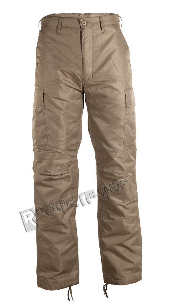 spodnie bojówki THERMO HOSE beige-L