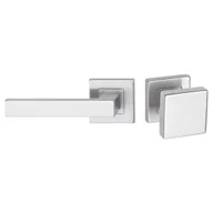 Klamki - DOMINO Gałko-klamka ruchoma Topaz Lewa Inox Stal nierdzewna - miniaturka - grafika 1