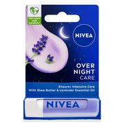 Balsamy do ust - Nivea Overnight Care pielęgnująca pomadka do ust 4.8g - miniaturka - grafika 1