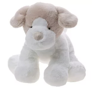 Beppe Maskotka Pies Renee biały 25cm 13804 13804 - Maskotki i pluszaki - miniaturka - grafika 1
