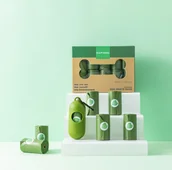 Woreczki na psie odchody - Biodegradowalne worki na psie odchody 20 rolek - miniaturka - grafika 1