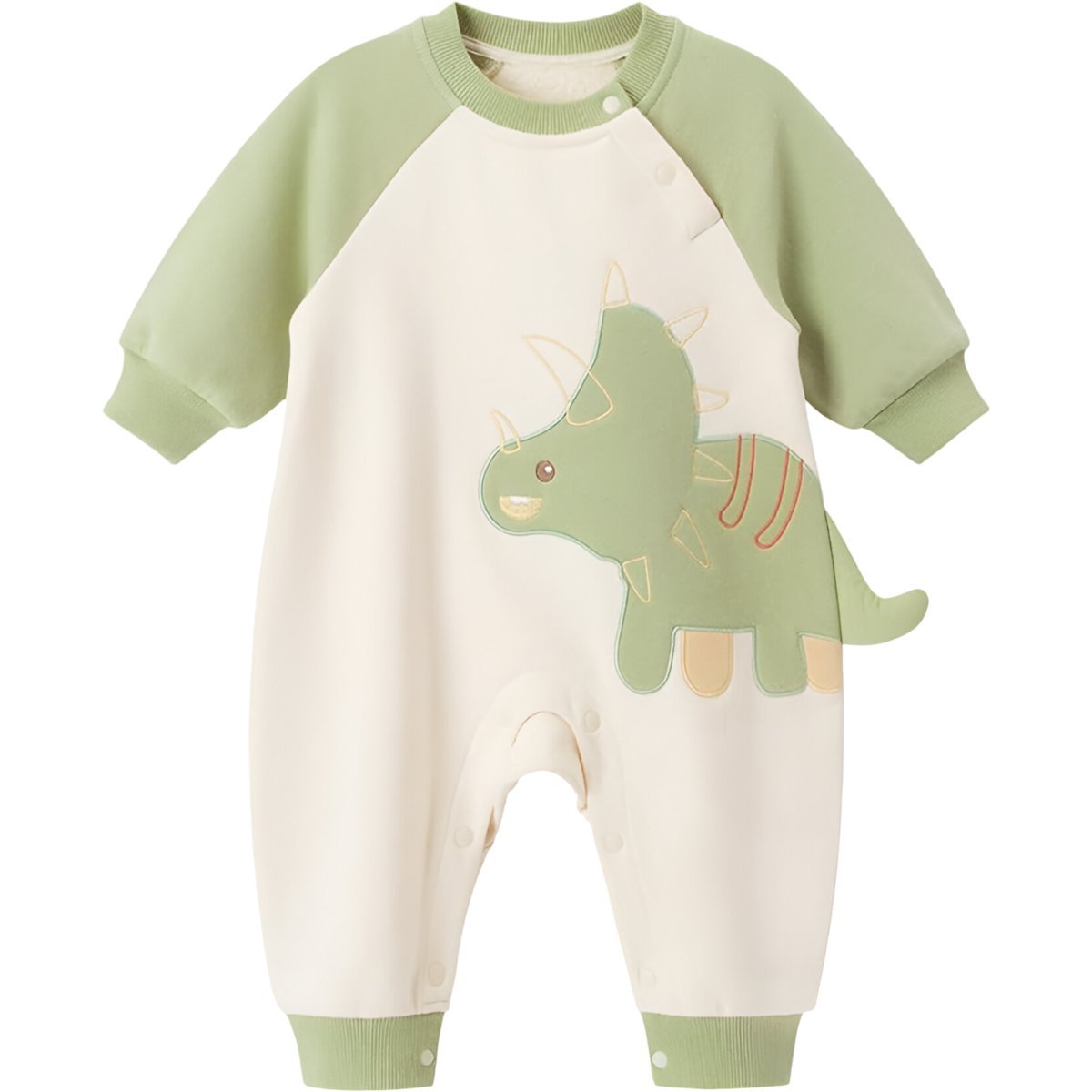 Kombinezon dla Noworodka Bawełniany Długi Rękaw Dinozur 18-24 miesięcy