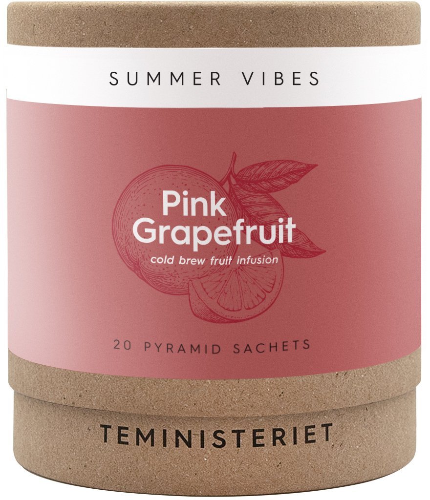 Teministeriet Teministeriet - herbata owocowa Summer Vibes Pink Grapefruit - 20 saszetek