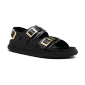 Sandały damskie - Birkenstock Skórzane sandały Cannes EXQ LE | narrow fit - miniaturka - grafika 1