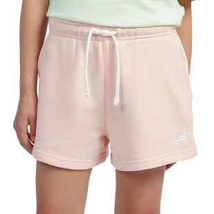 Spodenki dziecięce New Balance LAKG0006PIE - różowe - Spodnie i spodenki dla dziewczynek - miniaturka - grafika 1