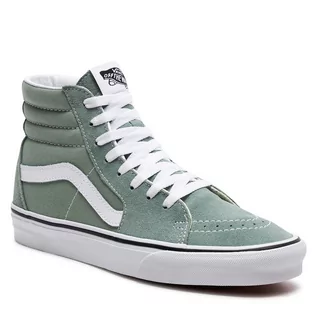 Półbuty męskie - Sneakersy Vans Sk8-Hi VN000BW7CJL1 Iceberg Green - grafika 1