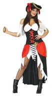 Stroje karnawałowe - Strój dla dorosłych, Piratka z kapeluszem, rozmiar XL - miniaturka - grafika 1