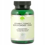 Przeziębienie i grypa - G&g Witamina C 750mg z bioflawonoidami - suplement diety 120 kaps. - miniaturka - grafika 1
