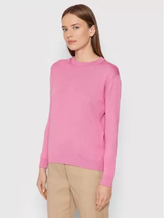 Swetry damskie - Max Mara Weekend Sweter Ribaldo 53610527 Różowy Regular Fit - grafika 1