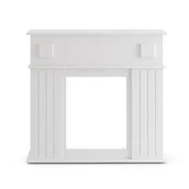 Kominki elektryczne - Vicco Obudowa kominka , Biały, 109 x 100 cm - miniaturka - grafika 1