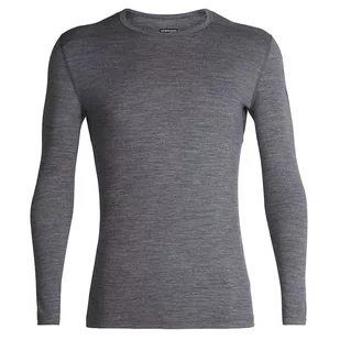 Koszulka Icebreaker Merino 200 Oasis 104365013 - szara - Koszulki męskie - miniaturka - grafika 1