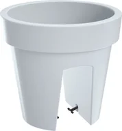 Donice - Prosperplast Doniczka na balustradę, skrzynka balkonowa LOFLY RAILING DLOFR250-S449, Kolor Biały, Prosperplast, Wymiary 24.5x22.5 cm - miniaturka - grafika 1