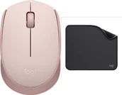 Myszki - Logitech M171 różowa 910-006865 + Studio Series - GRAPHITE 956-000049 - miniaturka - grafika 1