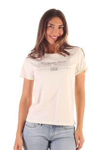 Pepe Jeans Koszulka w kolorze kremowym - Koszulki i topy damskie - miniaturka - grafika 1