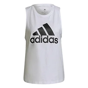 adidas Damski tank top W Bl Tk Top, biały/czarny, XXL, biały i czarny, XXL - Koszulki i topy damskie - miniaturka - grafika 1