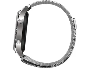 Bransoleta Milanese pasek Alogy stal nierdzewna do smartwatcha 22mm Srebrny - Akcesoria do smartwatchy - miniaturka - grafika 3