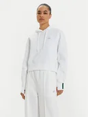 Bluzy damskie - Lacoste Bluza SF0281 Biały Regular Fit - miniaturka - grafika 1