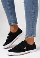 Trampki damskie - Czarne Tenisówki Iranassa - miniaturka - grafika 1