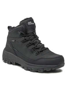 Jack Wolfskin Trekkingi Everquest Texapore Mid M 4053611 Czarny - Buty trekkingowe męskie - miniaturka - grafika 1