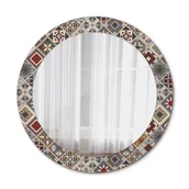 Lustra - Nowoczesne Lustro do Salonu Turecki wzór 70cm - miniaturka - grafika 1