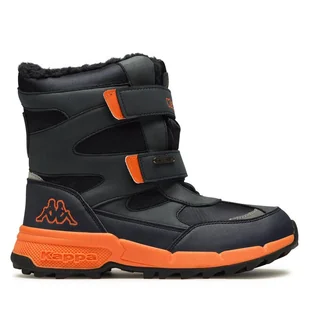 Śniegowce Kappa 260903T Granatowy - Buty dla chłopców - miniaturka - grafika 1