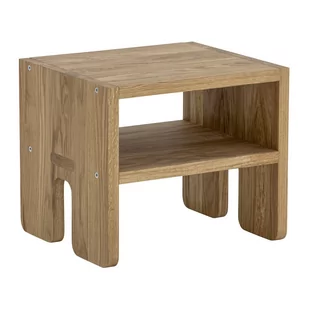 Stolik dla dzieci z drewna dębowego 60x50 cm Bas – Bloomingville - Stoliki dla dzieci - miniaturka - grafika 1