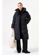 Kurtki damskie - Garcia Płaszcz zimowy w kolorze czarnym - miniaturka - grafika 1