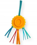 Gryzaki dla dzieci - Ebulobo Gryzak Literka "O" z grzechotką - miniaturka - grafika 1