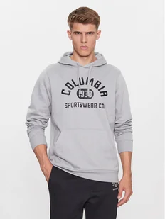 Columbia Bluza Trek™ Hoodie 195791 Szary Regular Fit - Bluzy męskie - miniaturka - grafika 1