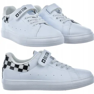 TRAMPKI DZIECIĘCE SNAKERSY BIG STAR BUTY OBUWIE SPORTOWE SYNTETYK - Buty dla dziewczynek - miniaturka - grafika 1