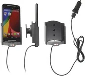 Uchwyty samochodowe do telefonów - Uchwyt aktywny z kablem USB do Motorola Moto G (2 GEN) - miniaturka - grafika 1