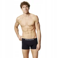 Majtki męskie - BRUNO BANANI CZARNE BOKSERKI BAWEŁNIANE Z ELASTANEM 4 PACK XXL 6BA - miniaturka - grafika 1