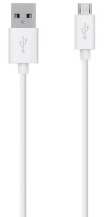 Belkin Kabel USB microUSB2 m Biały F2CU012bt2M-WHT - Kable USB - miniaturka - grafika 2