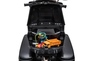 Motor Na Akumulator Trójkołowy Goldwing Czarny - Pojazdy elektryczne dla dzieci - miniaturka - grafika 6