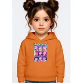 Bluzy dla dziewczynek - BLUZA DZIECIĘCA K-POPOWE ŁOWCZYNIE DEMONÓW HUNTRIX 146-152 Z KAPTUREM - miniaturka - grafika 1