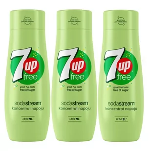 ZESTAW - Syrop SodaStream 7up Free 3x440 ml - Saturatory - miniaturka - grafika 1