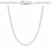 Łańcuszki - OPRAVA SREBRNY ŁAŃCUSZEK PANCERKA 925 - 2MM 50cm - miniaturka - grafika 1