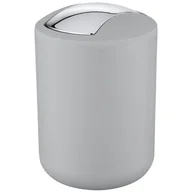 Kosze na śmieci - Wenko Kosz na śmieci BRASIL GREY szary 2 l B01DISZS5W - miniaturka - grafika 1