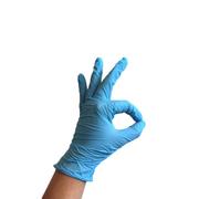 Rękawiczki jednorazowe - CLEANTOUCH Rękawice nitrylowe bezpudrowe CLEANTOUCH rozm L 10 szt blister - miniaturka - grafika 1