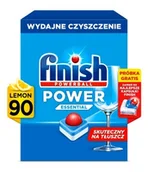 Akcesoria i części do zmywarek - Finish Power Essential Tabletki do Zmywarki Zapach Lemon Cytryna 90 sztuk - miniaturka - grafika 1
