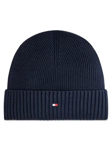 Tommy Hilfiger Czapka Flag AM0AM12796 Granatowy - Czapki męskie - miniaturka - grafika 1