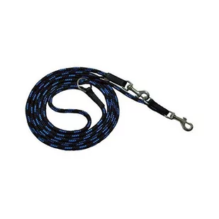 Chaba Smycz Linka regulowana czarno niebieska 10mm/220cm PCHBB48 - Smycze dla psów - miniaturka - grafika 1