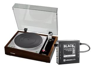 TD 1601 (orzech) + Black Cube (czarny) - Gramofony - miniaturka - grafika 1