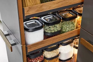 Pojemnik szklany PANTRY, 900 ml - Pojemniki kuchenne - miniaturka - grafika 1