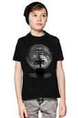 Koszulki dla chłopców - T-shirt dziecięcy UNDERWORLD Ship czarny - miniaturka - grafika 1