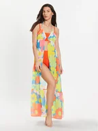 Sukienki - Maaji Sukienka plażowa 2117CLD001 Kolorowy Regular Fit - miniaturka - grafika 1